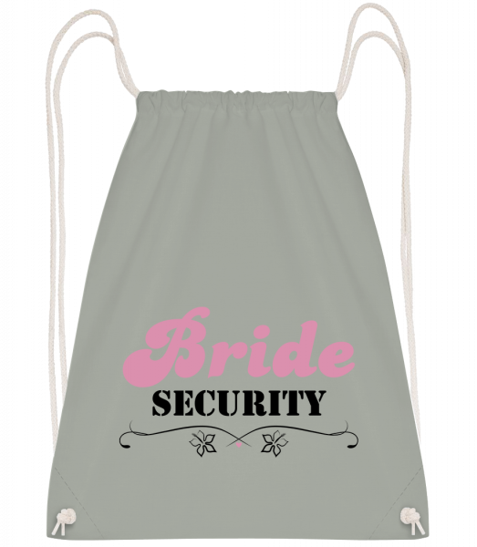 Bride Security - Turnbeutel - Anthrazit - Vorn