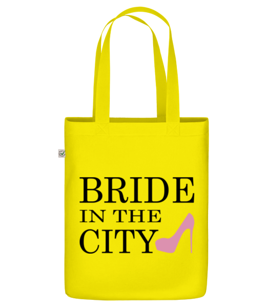 Bride In The City - Bio Tasche - Gelb - Vorne