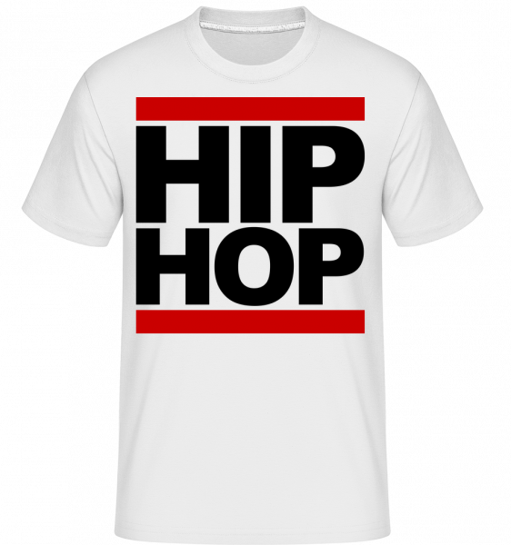 Hip Hop Logo -  T-Shirt Shirtinator homme - Blanc - Devant
