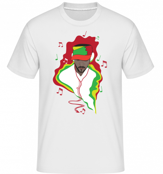 Musik DJ - Shirtinator Männer T-Shirt - Weiß - Vorn