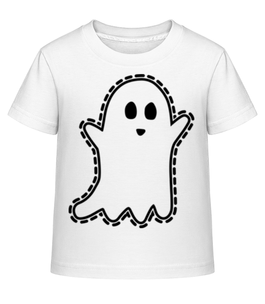 Geist - Kinder Shirtinator T-Shirt - Weiß - Vorne