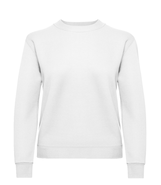 Frauen Pullover - Weiß - Vorne