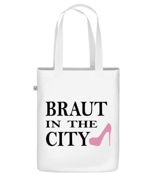 Braut In The City - Bio Tasche - Weiß - Vorne