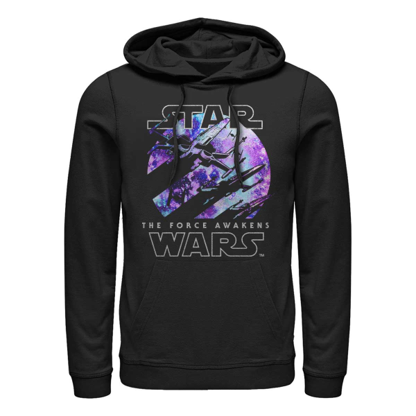 Star Wars - The Force Awakens - X-Wing Galactic - Unisex Hoodie - Schwarz - Vorne