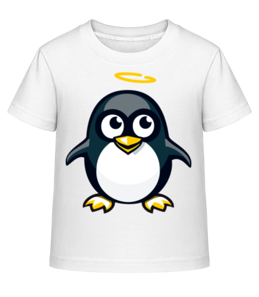 Angel Penguin - T-shirt shirtinator Enfant - Blanc - Devant