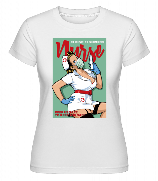 Nurse - Shirtinator Frauen T-Shirt - Weiß - Vorn