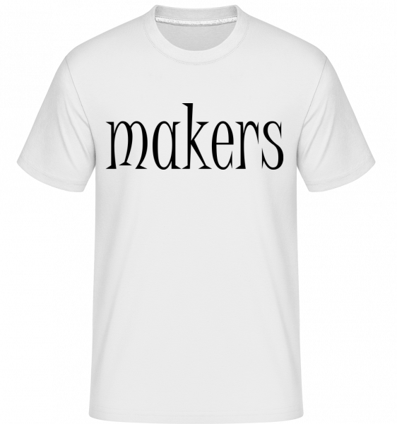 Trouble Makers Partner - Shirtinator Männer T-Shirt - Weiß - Vorn