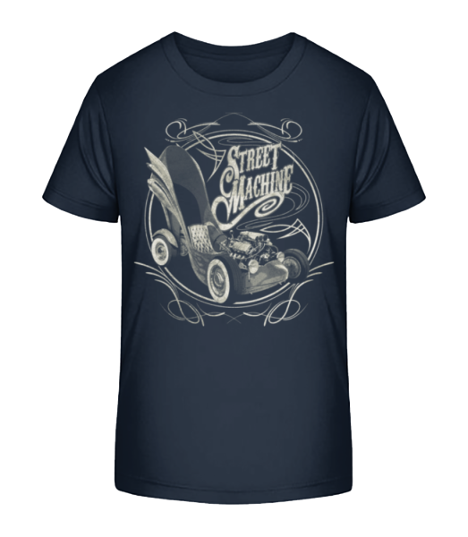 Street Machine - T-shirt bio Enfant Stanley Stella - Bleu marine - Devant