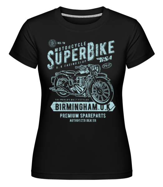 Super Bike -  T-shirt Shirtinator femme - Noir - Devant
