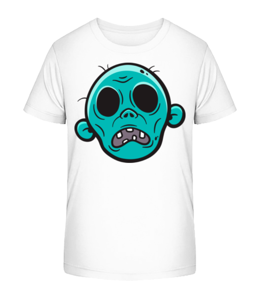 Zombie Sans Yeux - T-shirt bio Enfant Stanley Stella - Blanc - Devant