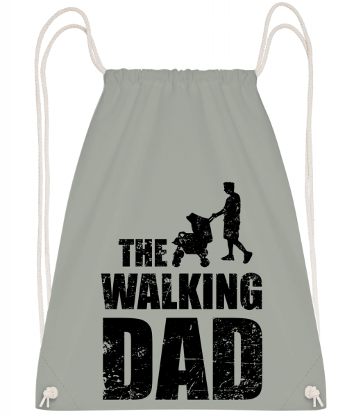 The Walking Dad - Sac à dos Drawstring - Anthracite - Devant