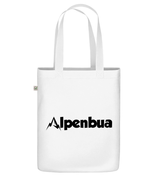 Alpenbua - Bio Tasche - Weiß - Vorne