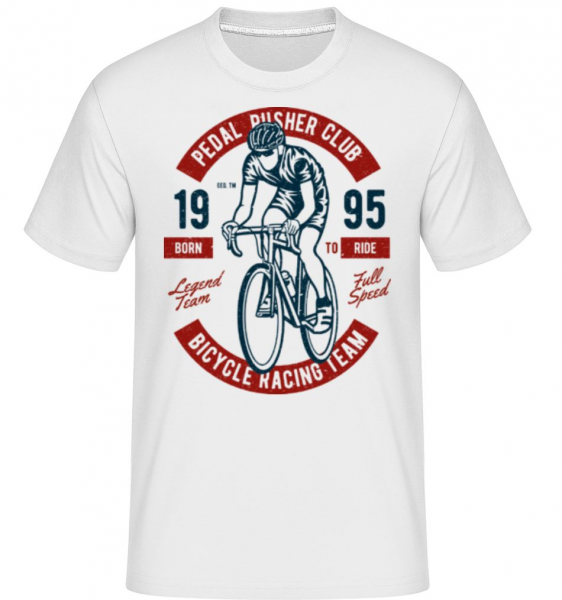 Bicycle Racing Team - Shirtinator Männer T-Shirt - Weiß - Vorne