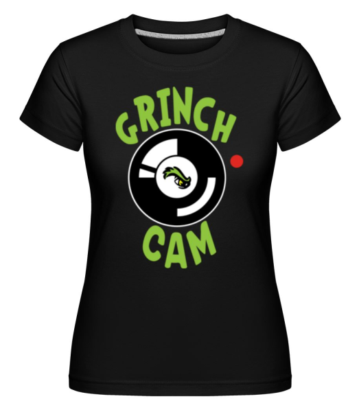 Grinch Cam 1 - Shirtinator Frauen T-Shirt - Schwarz - Vorne