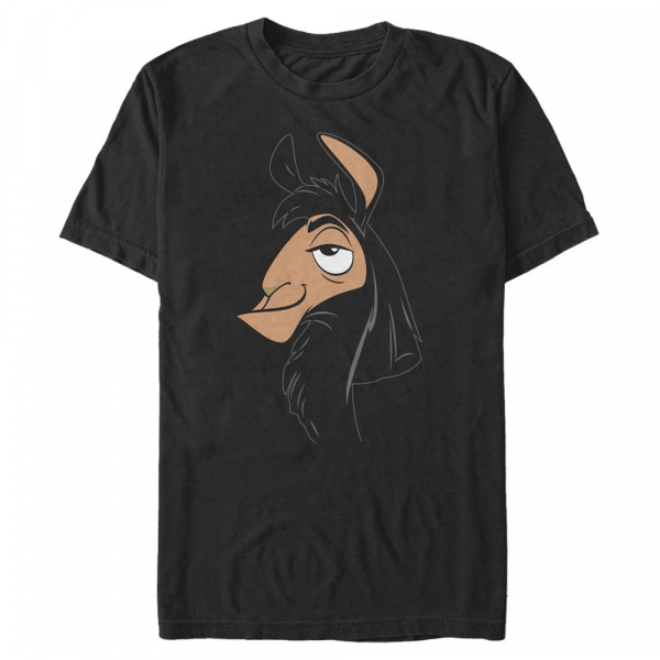 Disney - Kuzco l'empereur mégalo - Kuzco Big Face - Homme T-shirt - Noir - Devant