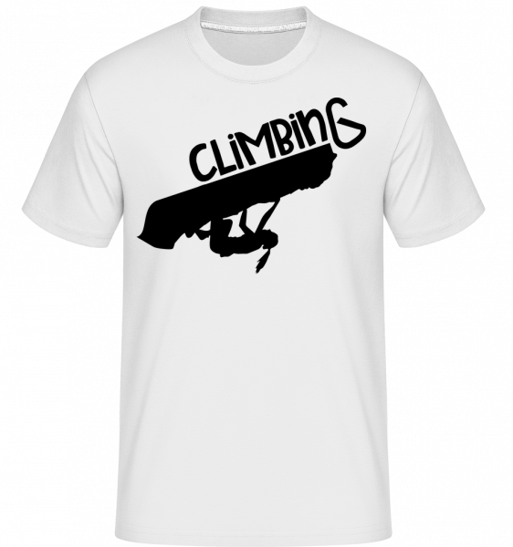 Climbing -  T-Shirt Shirtinator homme - Blanc - Devant