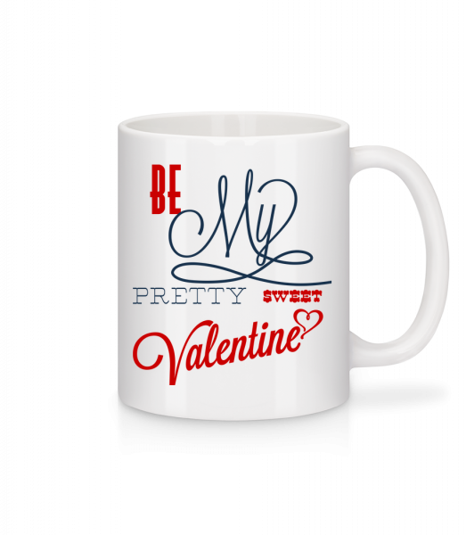 Be My Valentine - Tasse - Weiß - Vorn