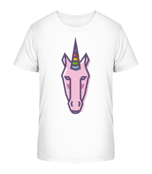 Unicorn Tranchant - T-shirt bio Enfant Stanley Stella - Blanc - Devant