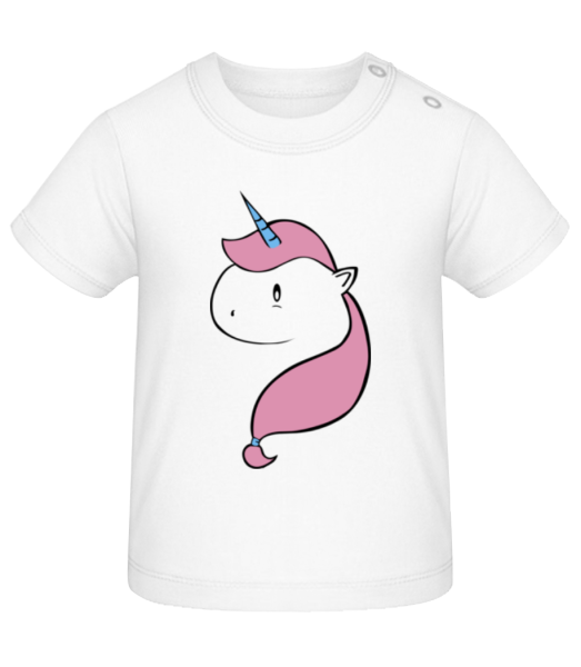 Beautiful Baby Unicorn - T-shirt Bébé - Blanc - Devant