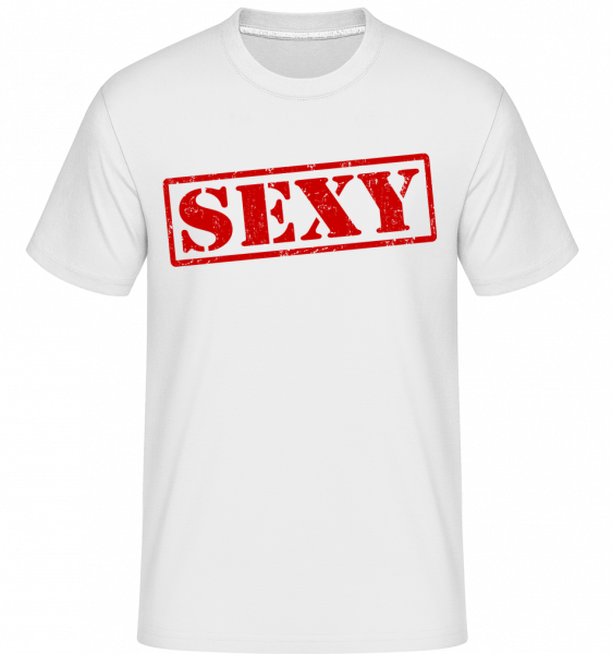 Sexy Sign - Shirtinator Männer T-Shirt - Weiß - Vorn