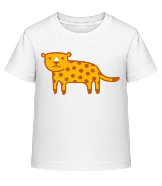 Kinder Comic - Jaguar - Kinder Shirtinator T-Shirt - Weiß - Vorne