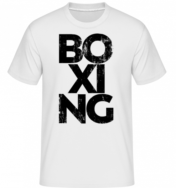 Boxing - Shirtinator Männer T-Shirt - Weiß - Vorn
