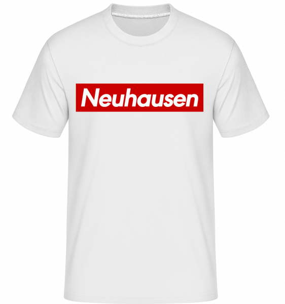 Neuhausen - Shirtinator Männer T-Shirt - Weiß - Vorn