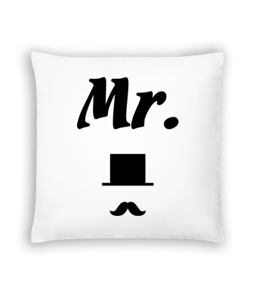 Mr. Wedding - Coussin - Blanc - Devant