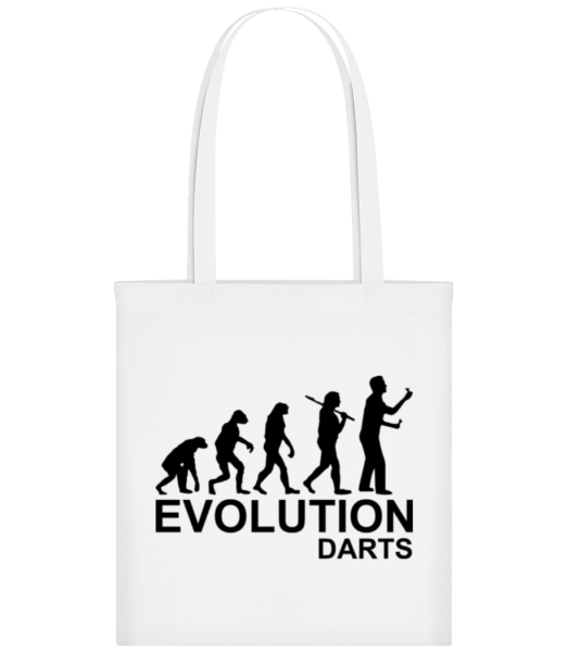 Darts Of Evolution - Tote Bag - Blanc - Devant