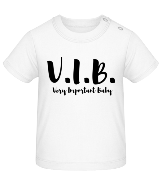 Very Important Baby - Baby T-Shirt - Weiß - Vorne