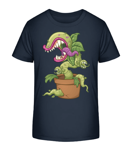 Bad Plant Comic - T-shirt bio Enfant Stanley Stella - Bleu marine - Devant
