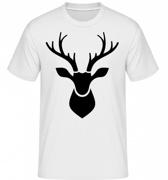 Ombre De Cerf -  T-Shirt Shirtinator homme - Blanc - Devant