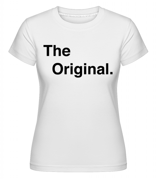 The Original -  T-shirt Shirtinator femme - Blanc - Devant
