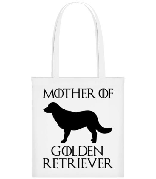 Mother Of Golden Retriever - Stofftasche - Weiß - Vorne