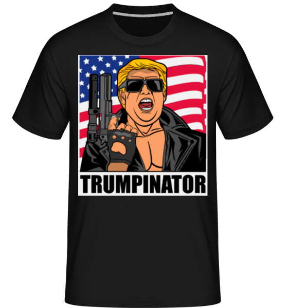 Trumpinator -  T-Shirt Shirtinator homme - Noir - Devant