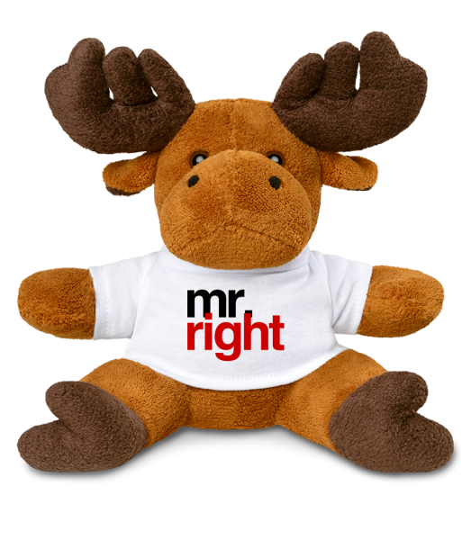 Mr. Right Logo - Élan - Blanc - Devant
