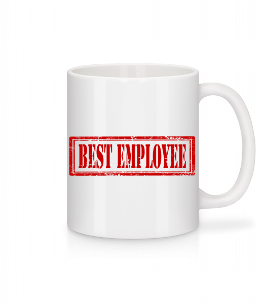Best Employee Sign - Tasse - Weiß - Vorn