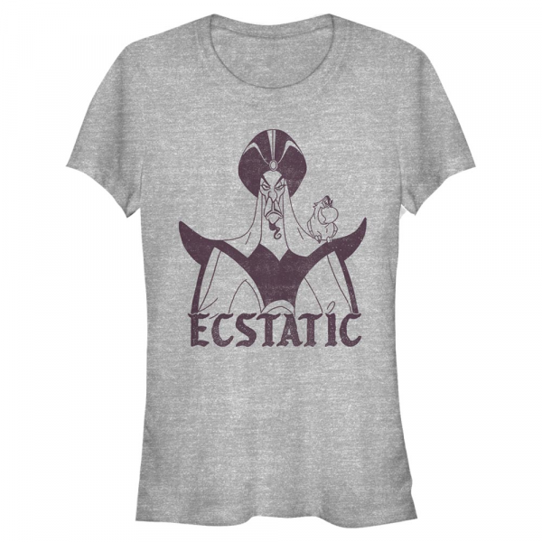 Disney - Aladin - Jafar Ecstatic Jafar - Femme T-shirt - Gris chiné - Devant
