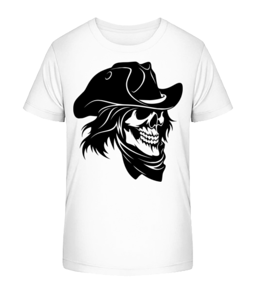 Pirate Skull - T-shirt bio Enfant Stanley Stella - Blanc - Devant