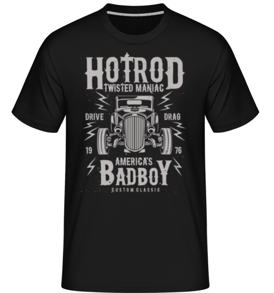 Twisted Hotrod -  T-Shirt Shirtinator homme - Noir - Devant