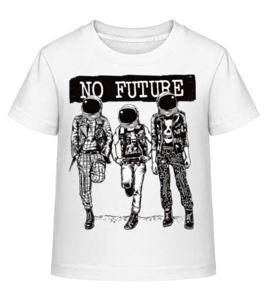 No Future - T-shirt shirtinator Enfant - Blanc - Devant