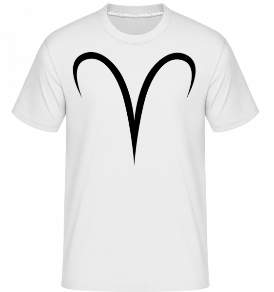 Bélier -  T-Shirt Shirtinator homme - Blanc - Devant