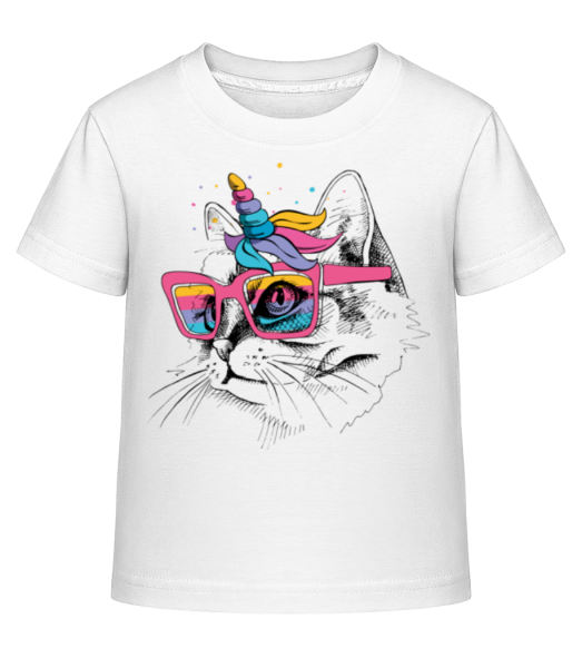 Fete De La Licorne - T-shirt shirtinator Enfant - Blanc - Devant