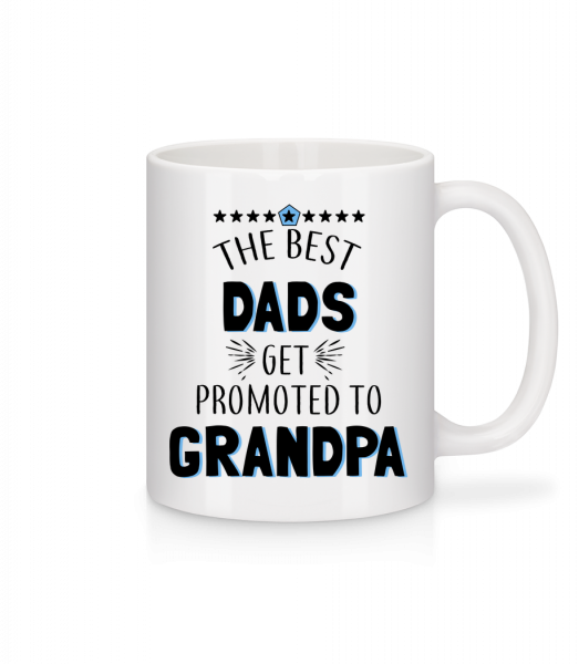 Grandpa Promotion - Mug en céramique blanc - Blanc - Devant