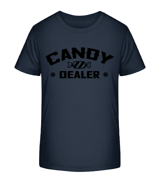 Candy Dealer - Kinder Bio T-Shirt Stanley Stella - Marine - Vorne