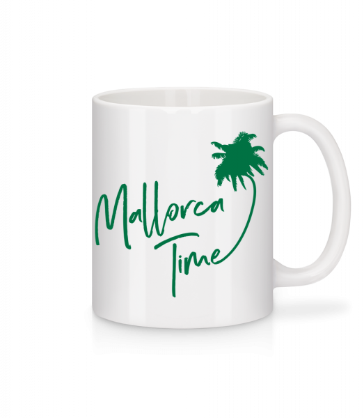 Mallorca Time - Mug en céramique blanc - Blanc - Devant