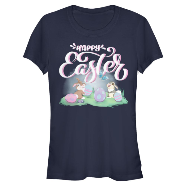 Disney - Bambi - Skupina Easter Thumper - Frauen T-Shirt - Marine - Vorne