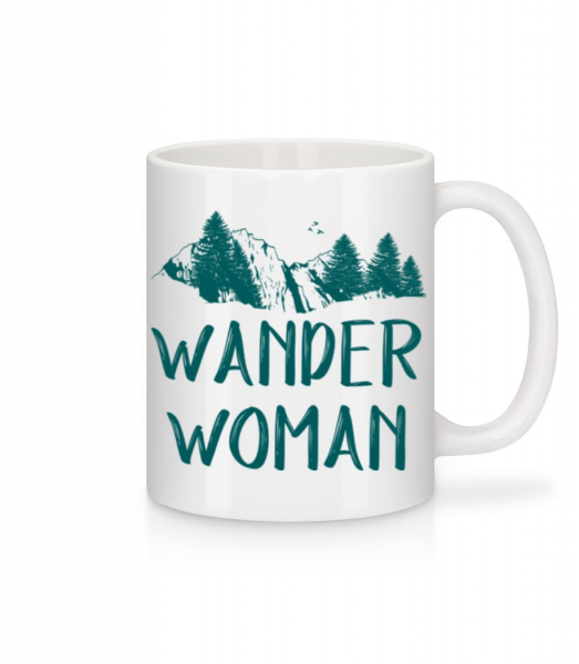 Wander Woman - Tasse - Weiß - Vorne