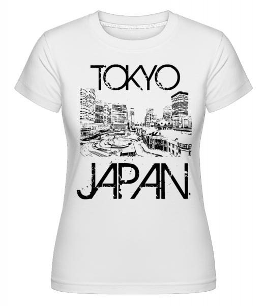 Tokyo Japan -  T-shirt Shirtinator femme - Blanc - Devant