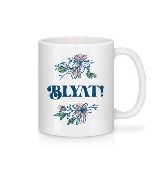 Blyat - Tasse - Weiß - Vorne